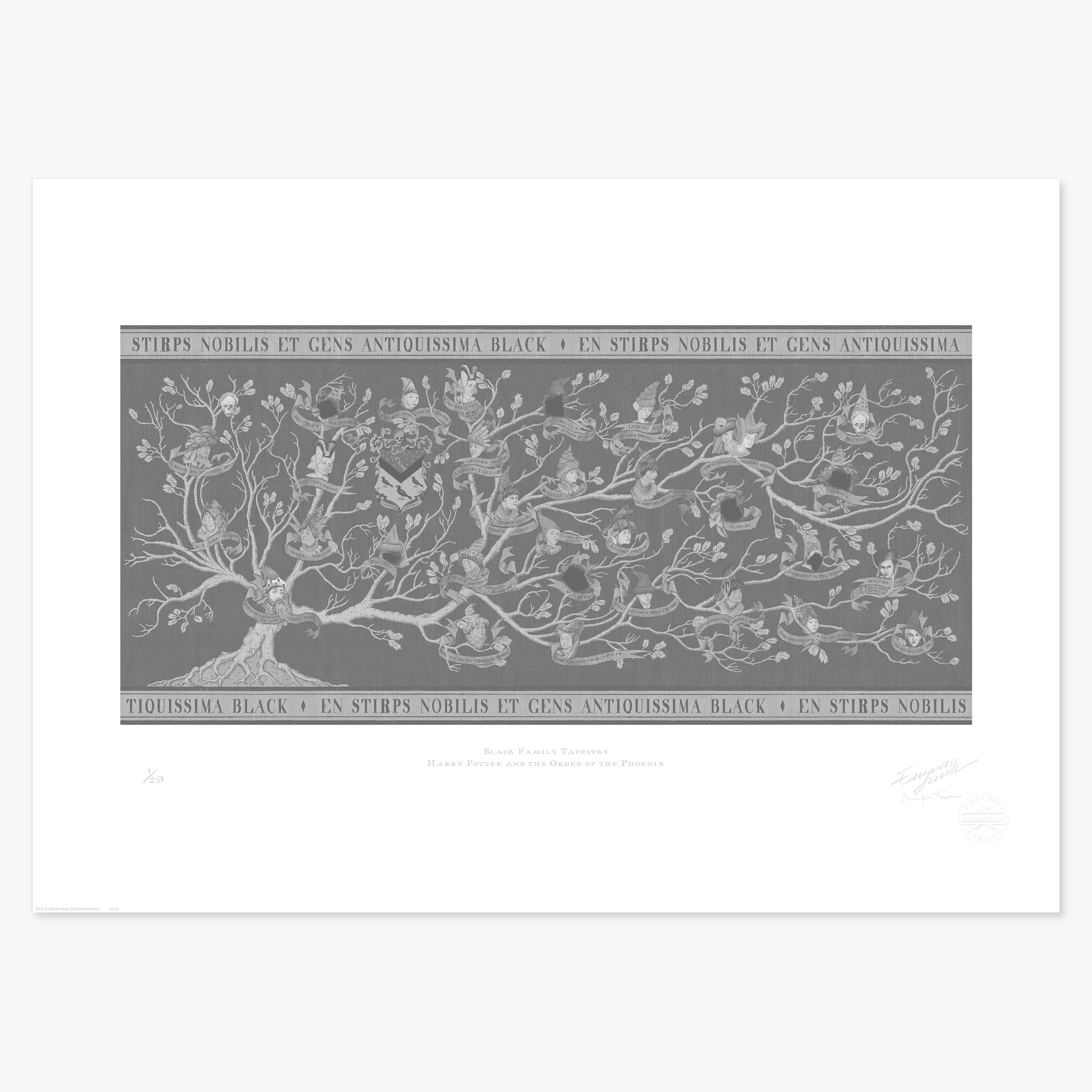 Black Family Tapestry