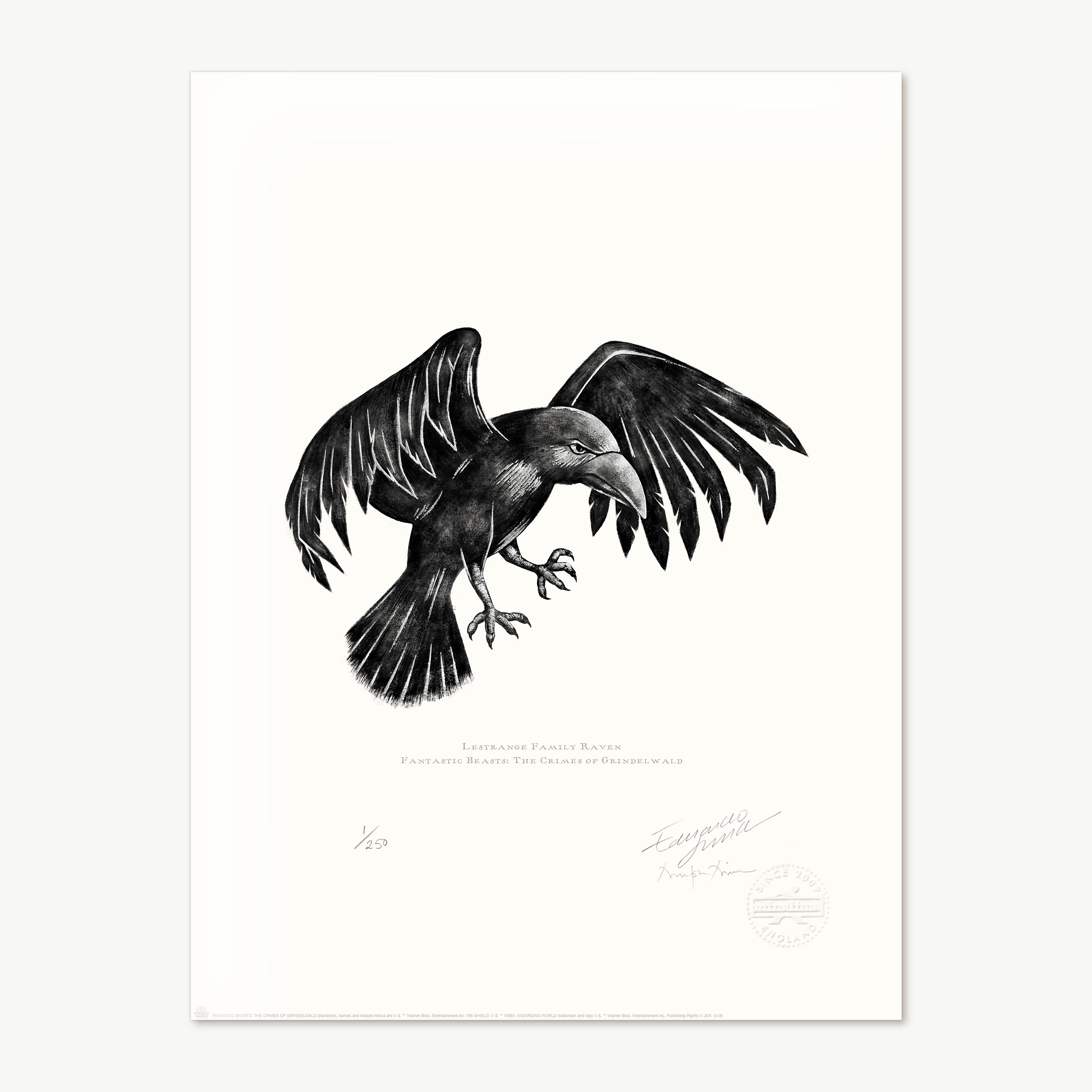 Lestrange Family Raven