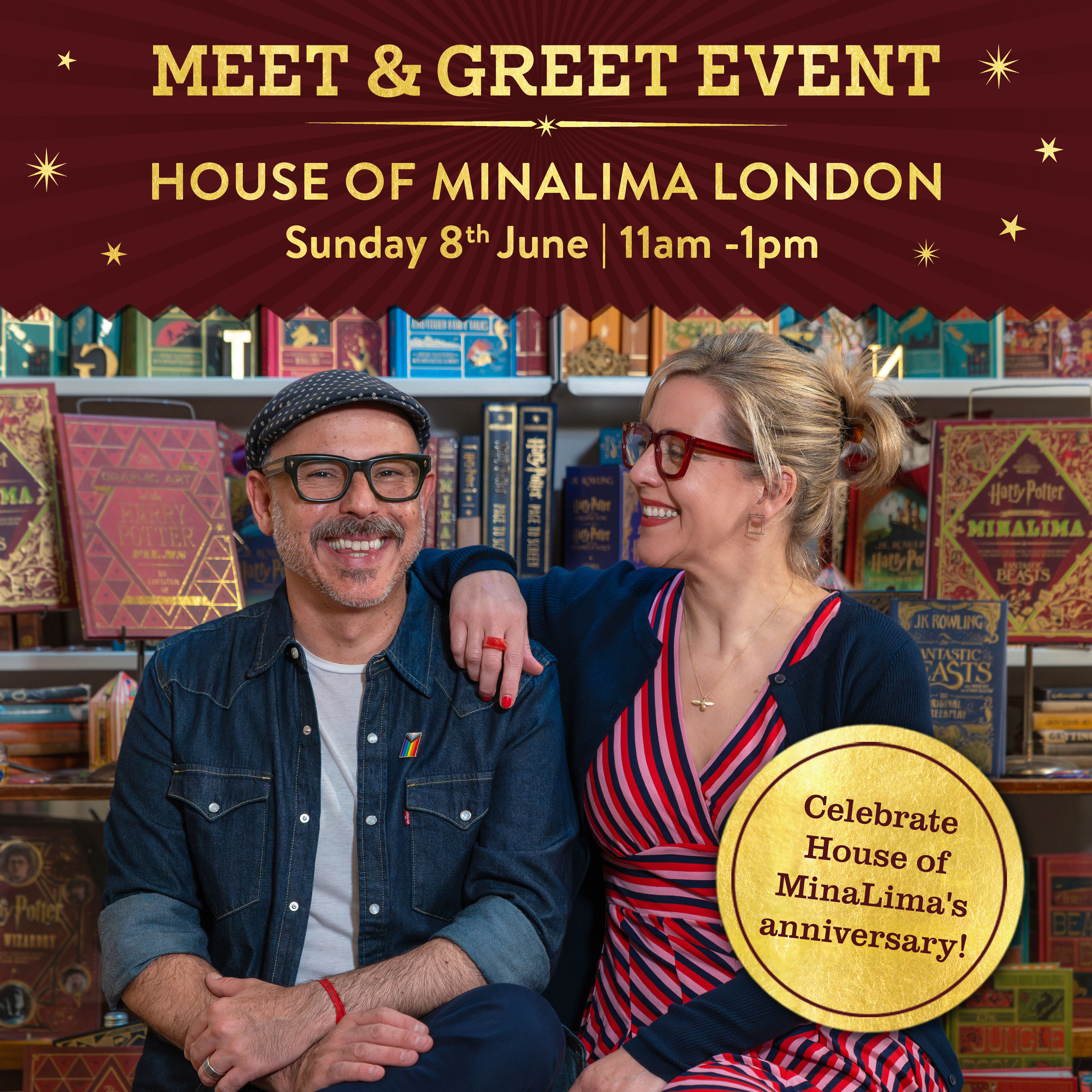 Meet-and-Greet with Miraphora Mina & Eduardo Lima at House of MinaLima