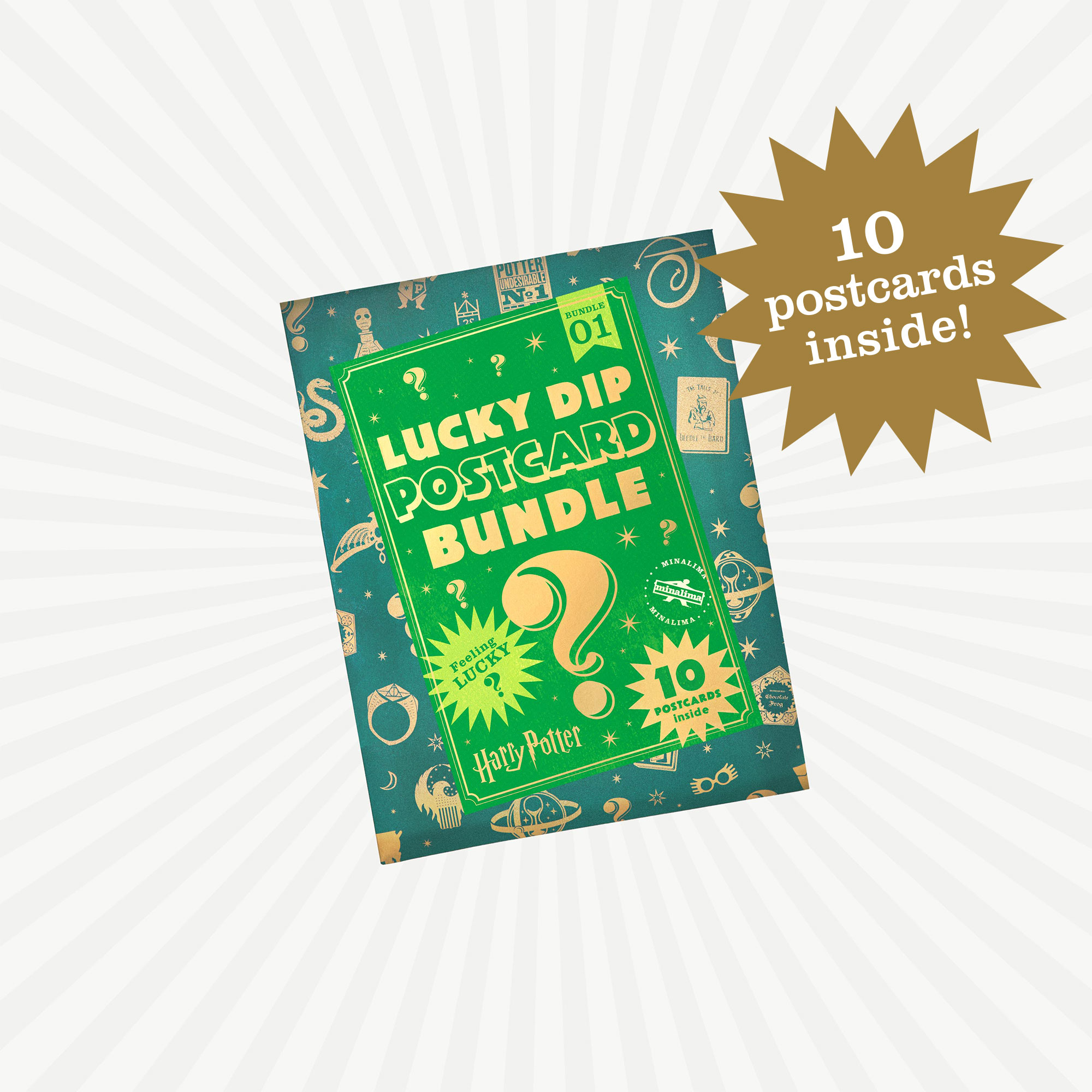Lucky Dip Postcard Bundle - 10 Postcards Inside!