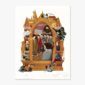 Harry Potter and the Deathly Hallows: Part One - Magical Moments Limited Edition Art Print - 'Wow, we are identical'.