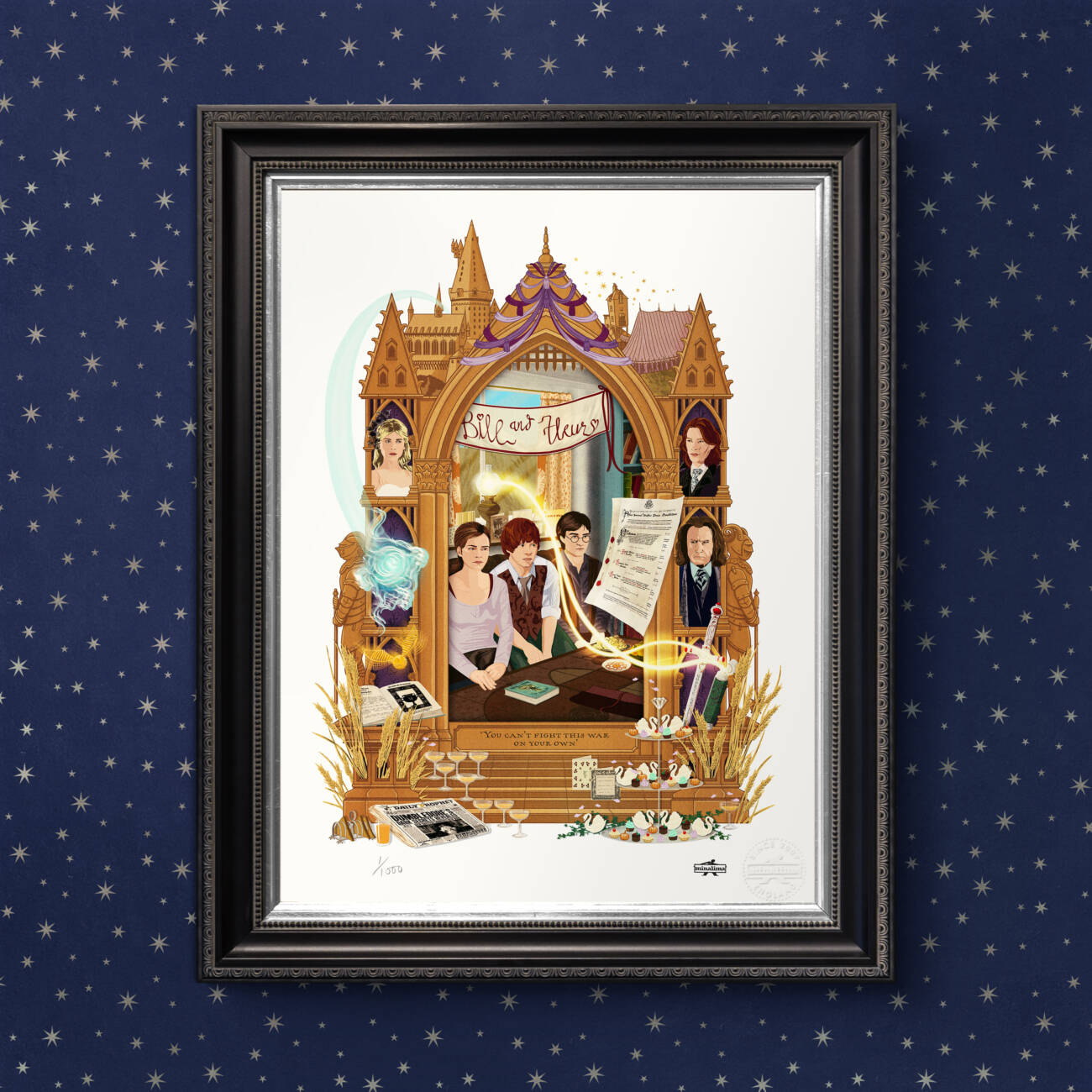 Harry Potter and the Deathly Hallows: Part One - Magical Moments Limited Edition Art Print (Standard Finish) - 'You can't fight this war on your own'.