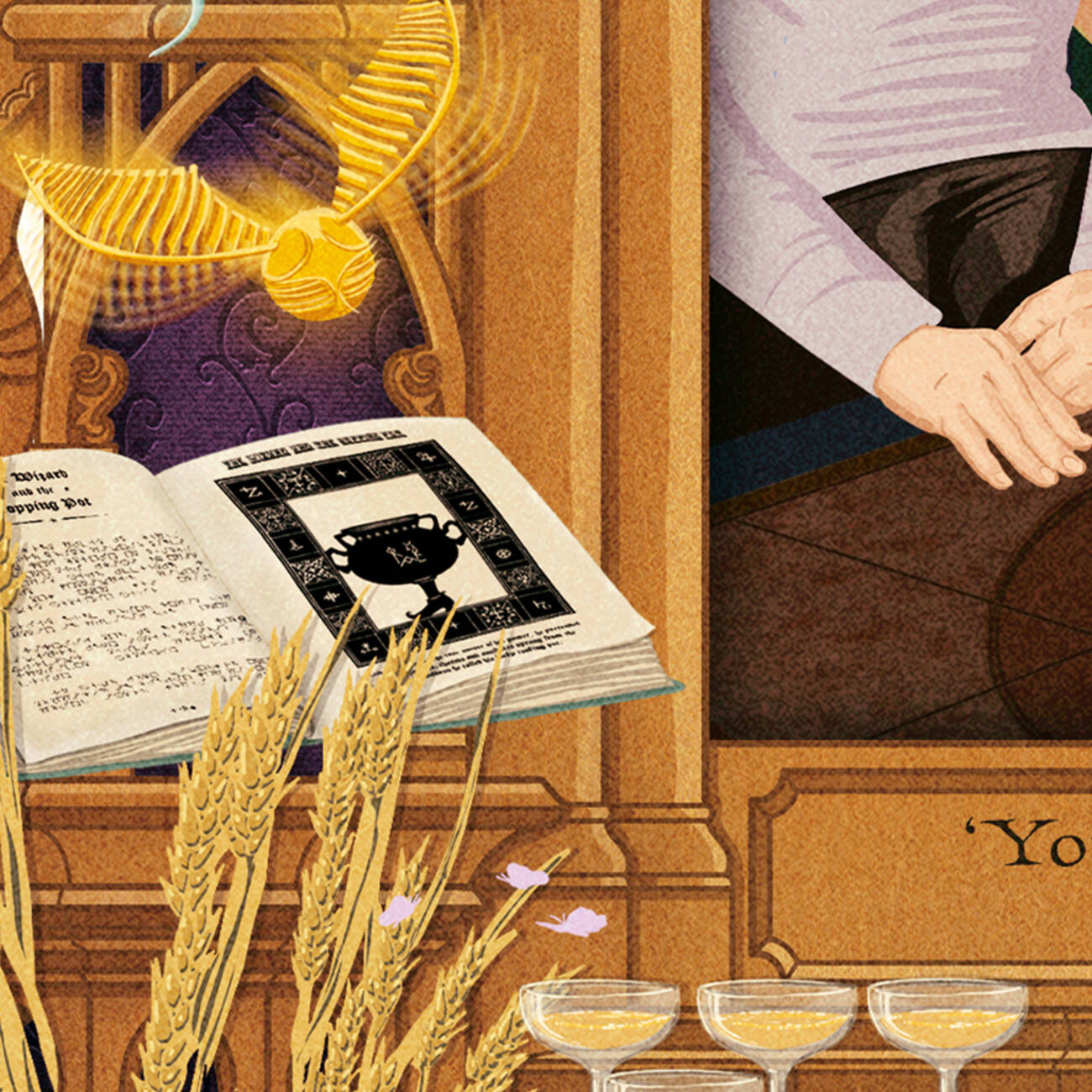 Harry Potter and the Deathly Hallows: Part One - Magical Moments Limited Edition Art Print - 'You can't fight this war on your own’.