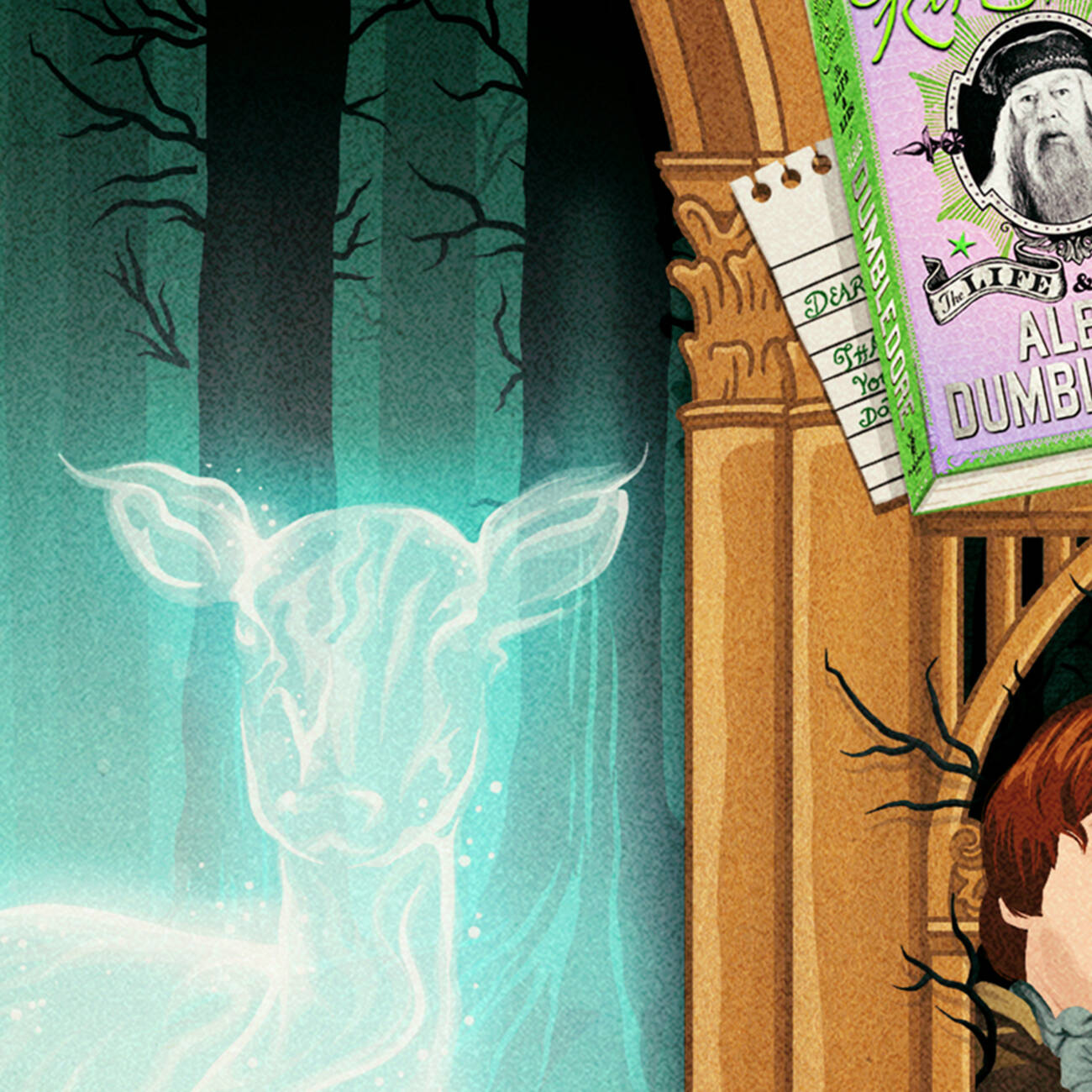 Harry Potter and the Deathly Hallows: Part One - Magical Moments Limited Edition Art Print - ‘I have to start looking for the Horcruxes’.