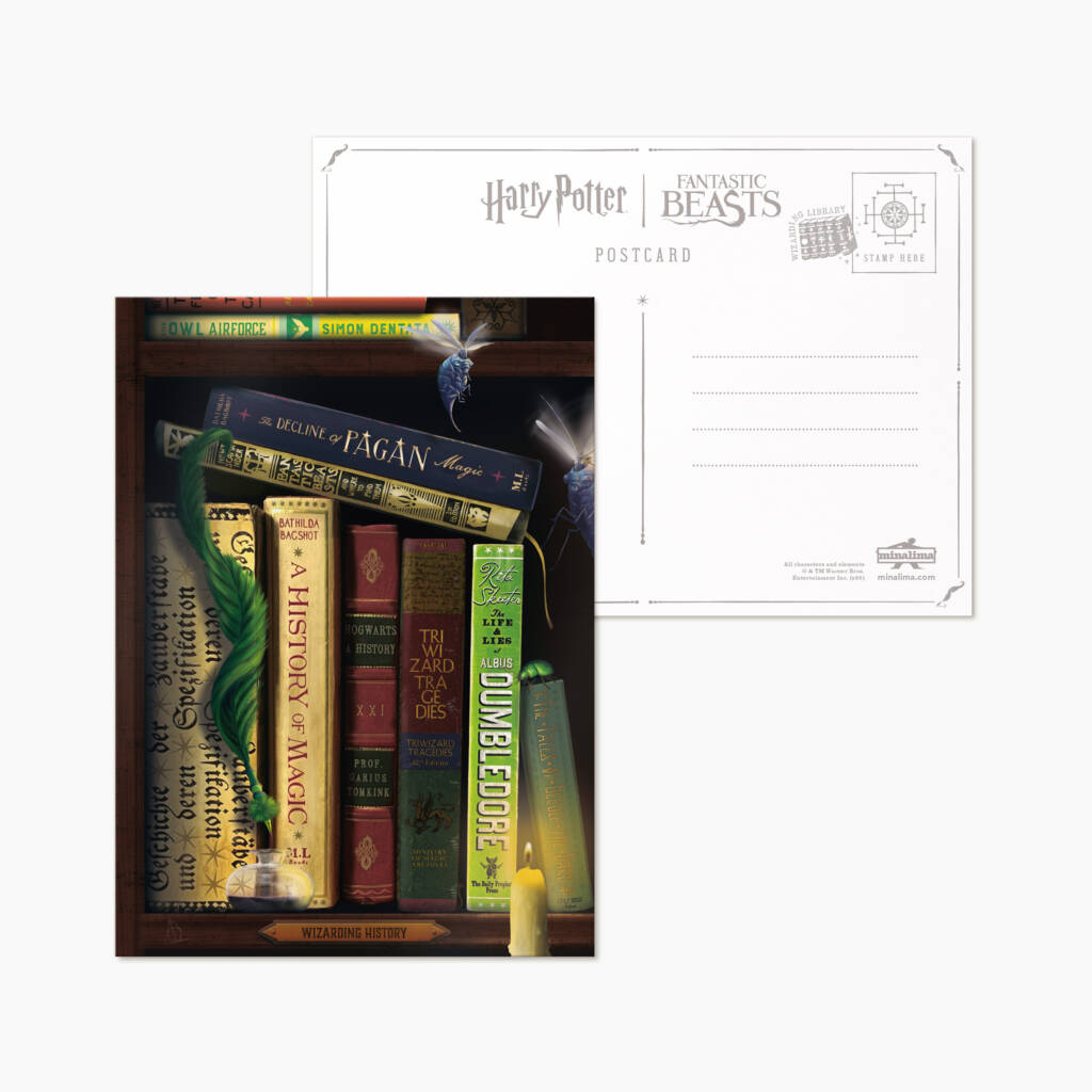 Mystery Postcard Series 03 - Wizarding Library: Wizarding History