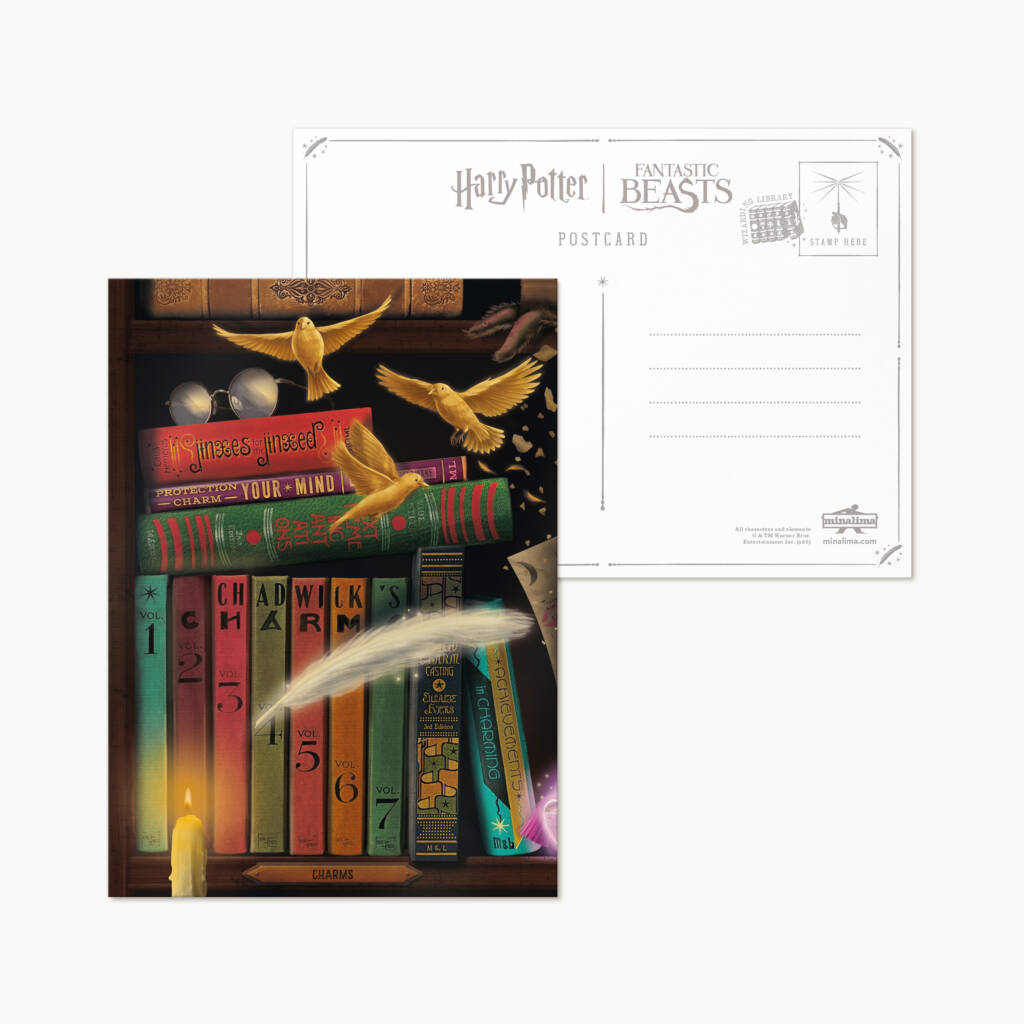 Mystery Postcard Series 03 - Wizarding Library: Charms