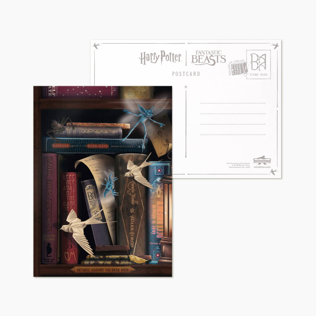 Mystery Postcard Series 03 - Wizarding Library: Defence Against the Dark Arts
