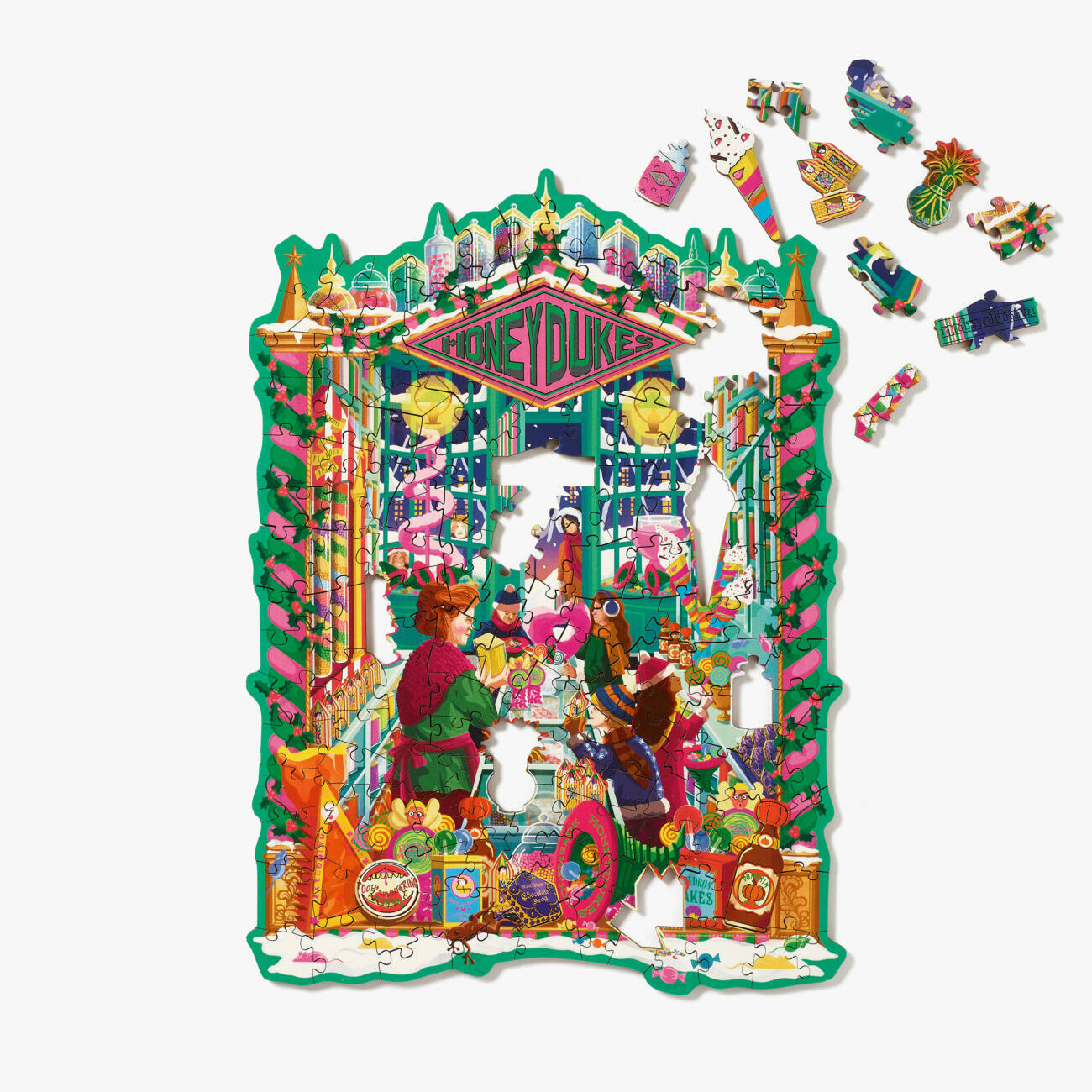 Honeydukes jigsaw puzzle - The Wondrous Wizarding Sweet Shop