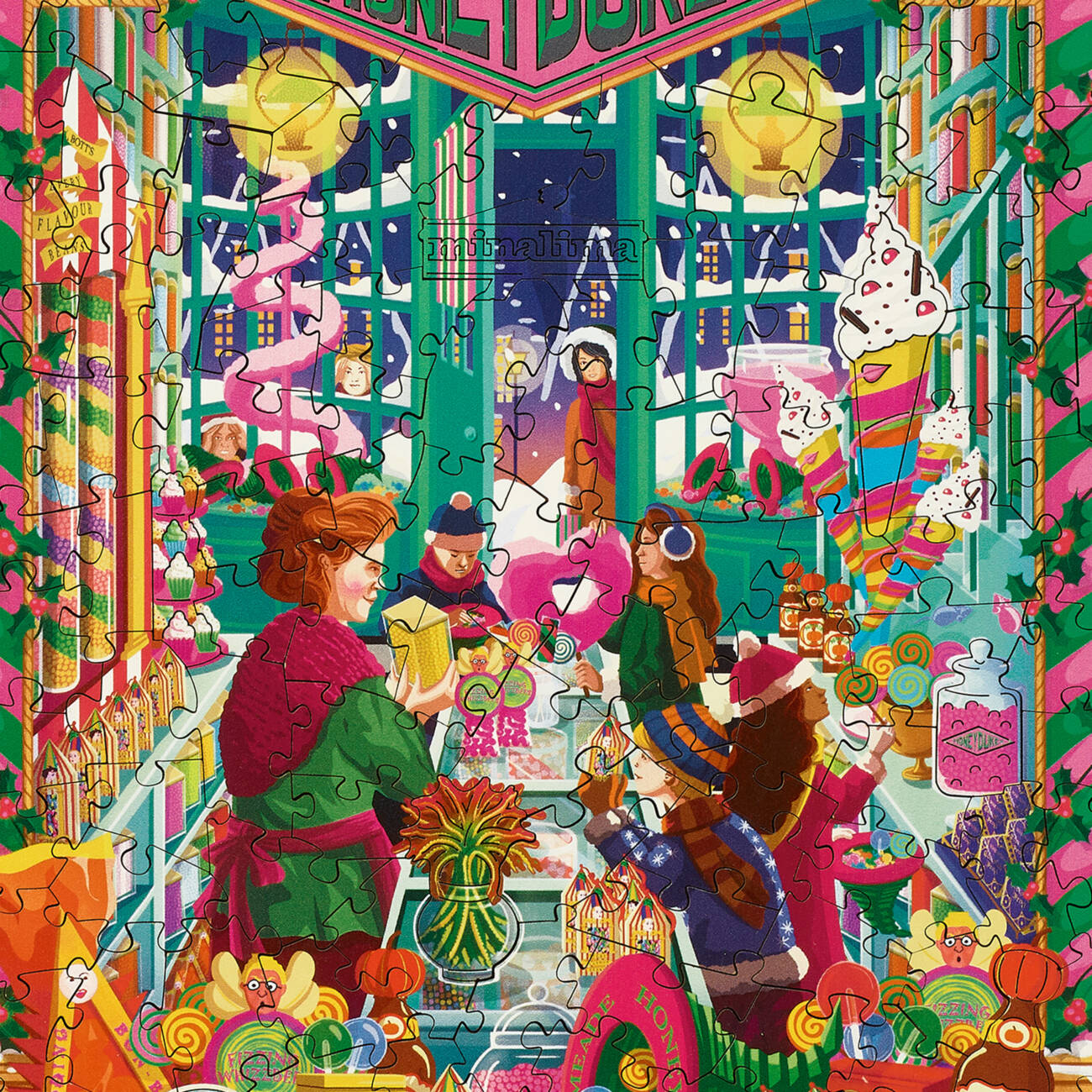 Honeydukes jigsaw puzzle - The Wondrous Wizarding Sweet Shop