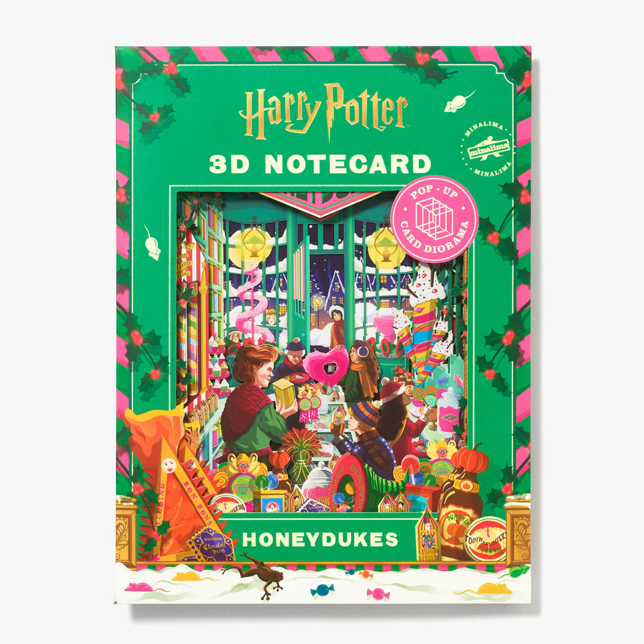 Honeydukes 3D Notecard - 'The Wondrous Wizarding Sweet Shop'