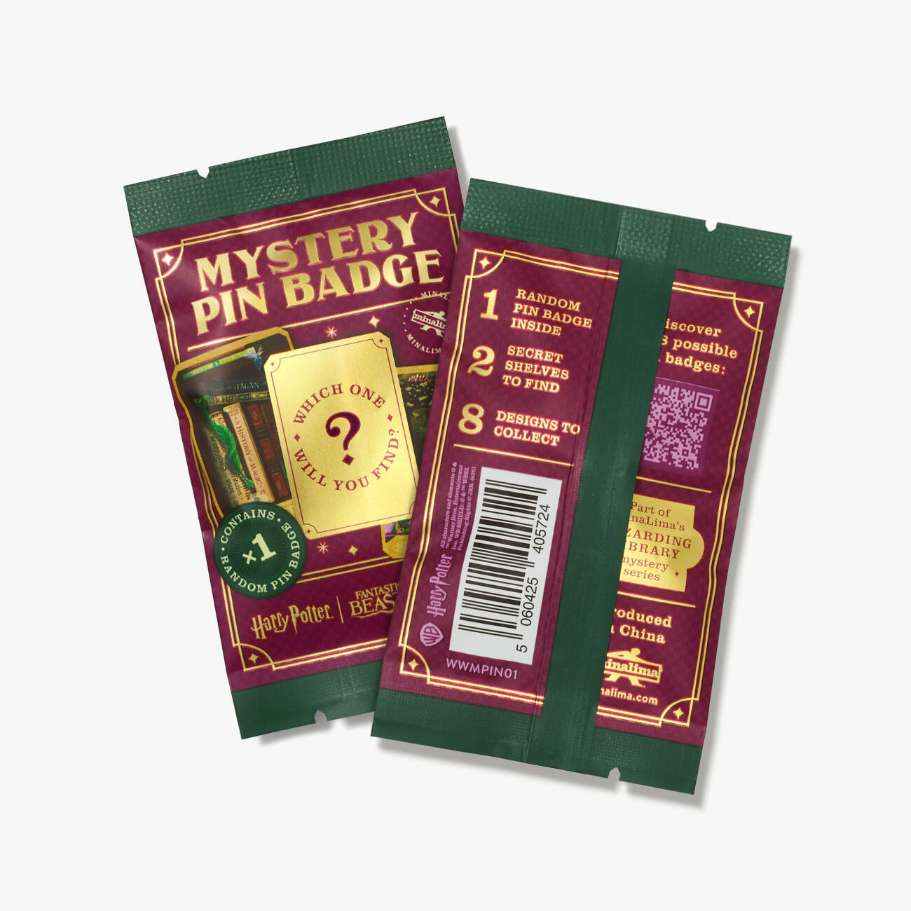 Mystery Pin Badge Series 01 - Wizarding Library