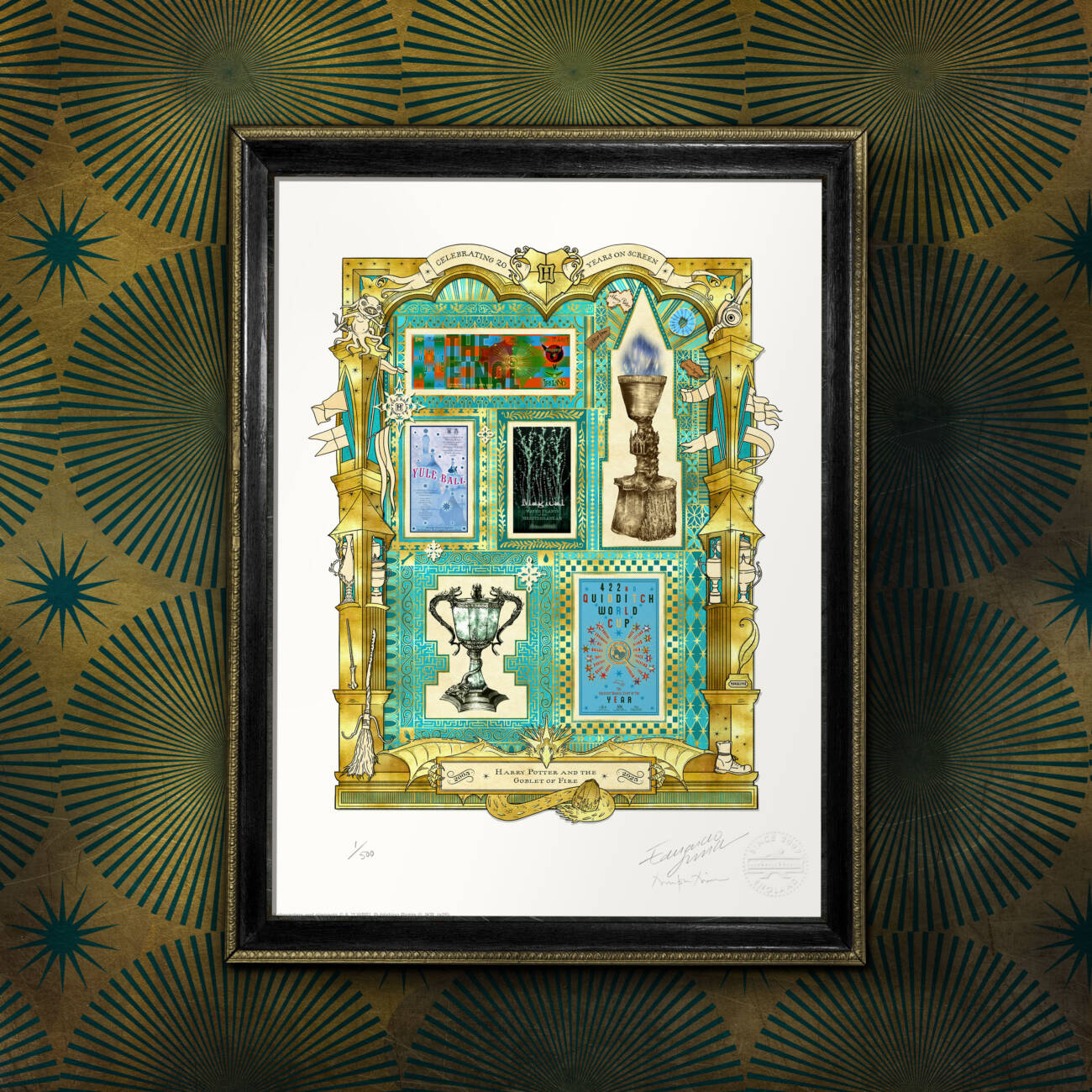 20 Years On Screen: Harry Potter and the Goblet of Fire - Limited edition art print