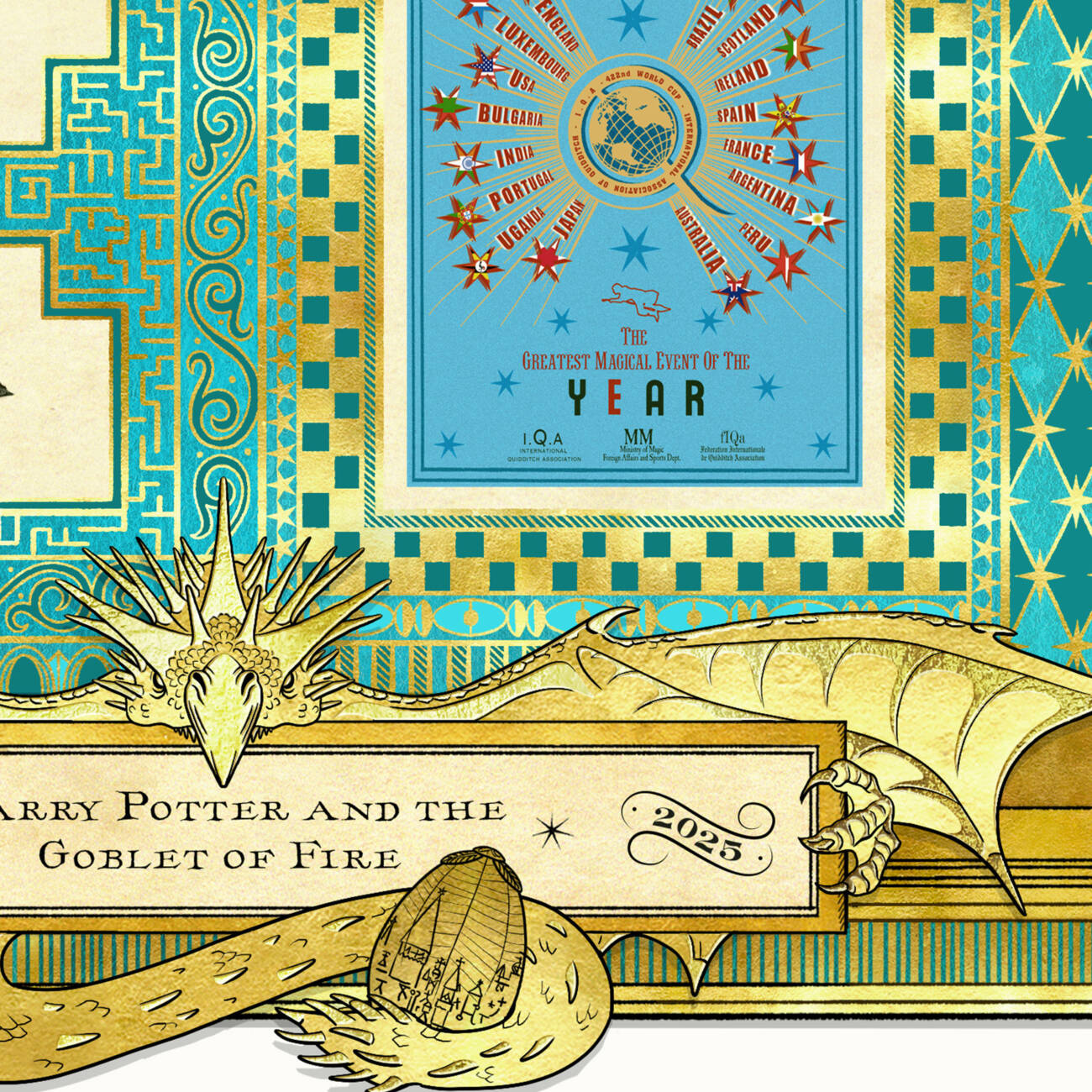 20 Years On Screen: Harry Potter and the Goblet of Fire - Limited edition art print