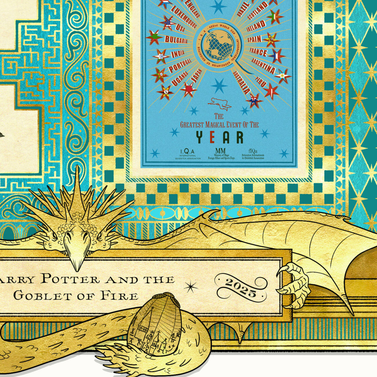 20 Years On Screen: Harry Potter and the Goblet of Fire - Limited edition art print