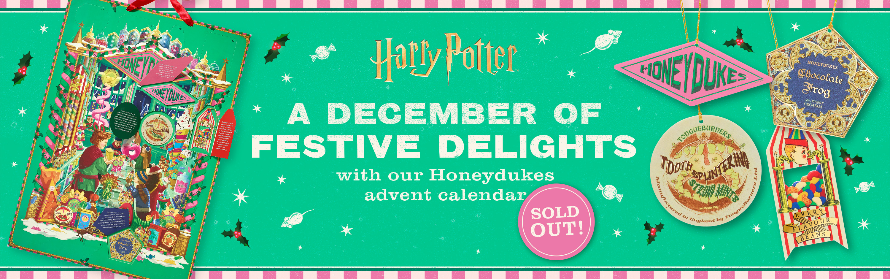Take a trip to Honeydukes - shop now.