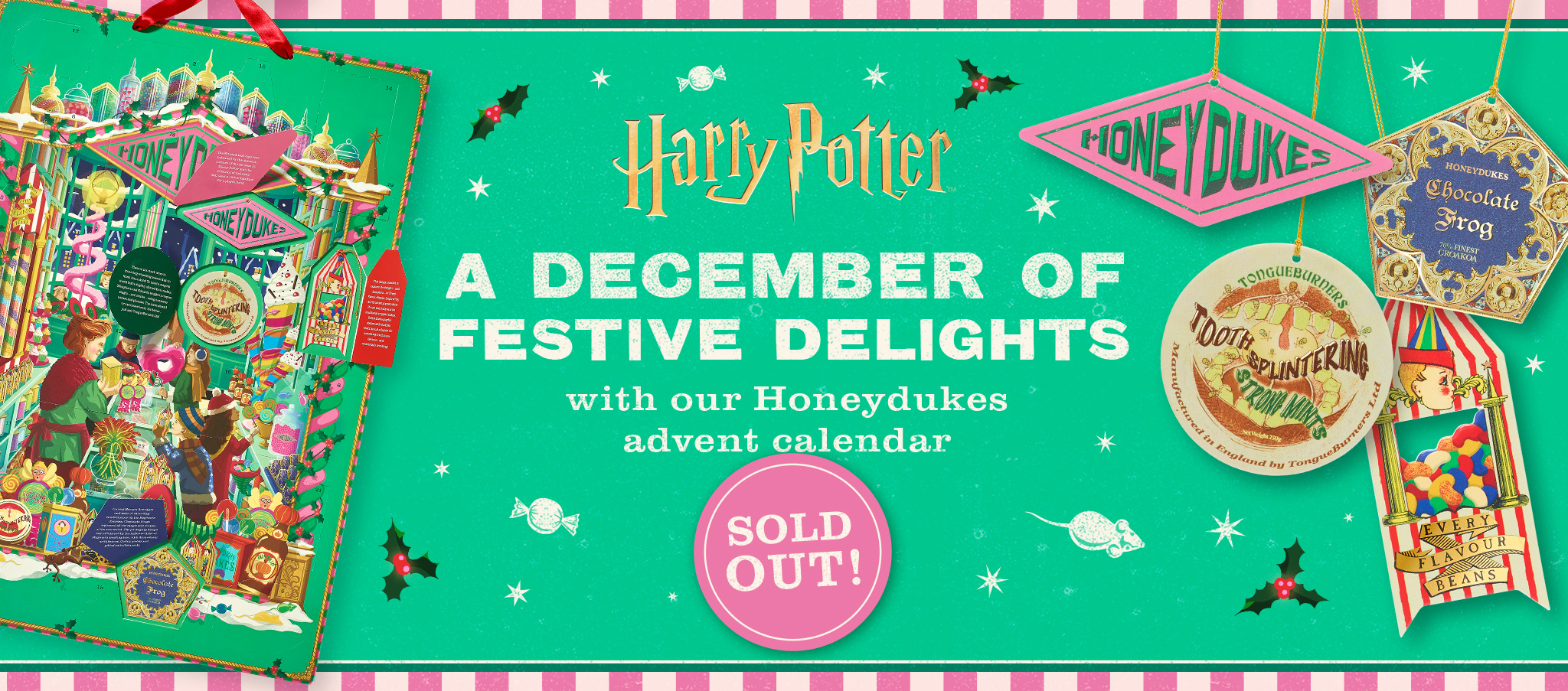 Take a trip to Honeydukes - shop now.