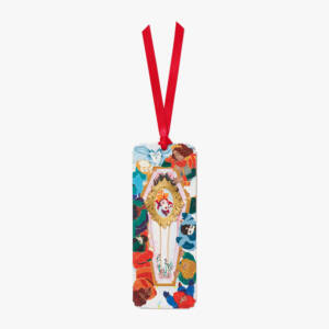 MinaLima Classics Snow White 'Who is the fairest, tell me, who?' pin badge and Illustrated bookmark