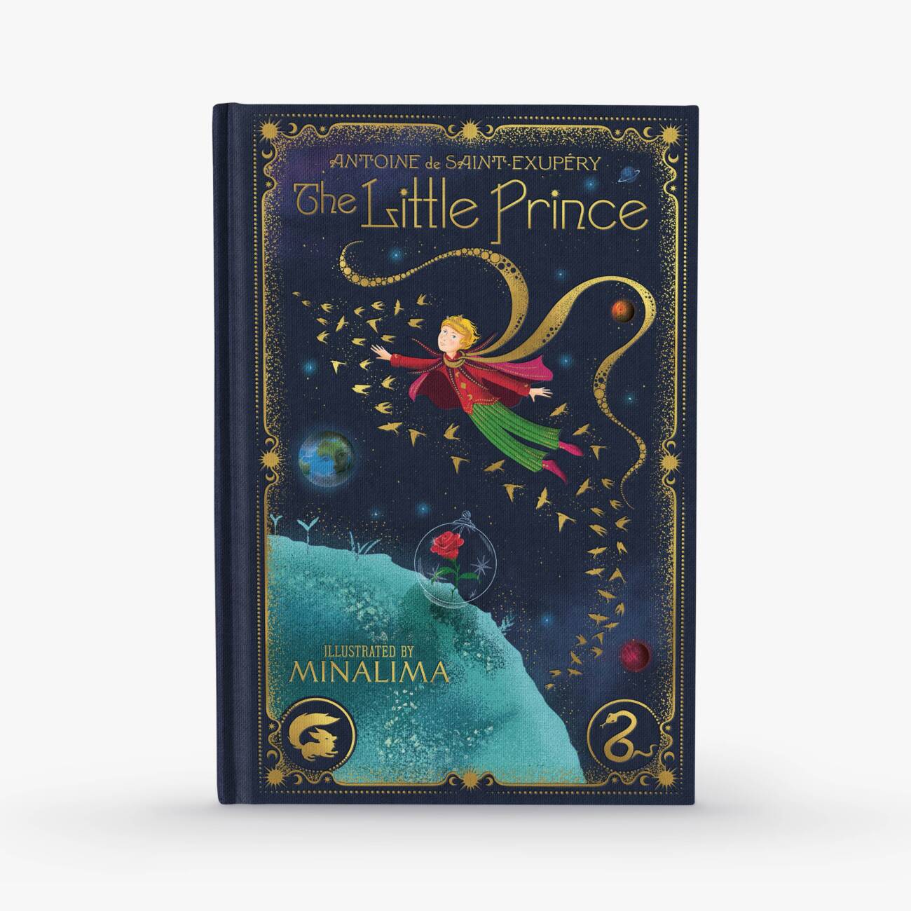 The Little Prince by Antoine de Saint-Exupéry, Illustrated by MinaLima.