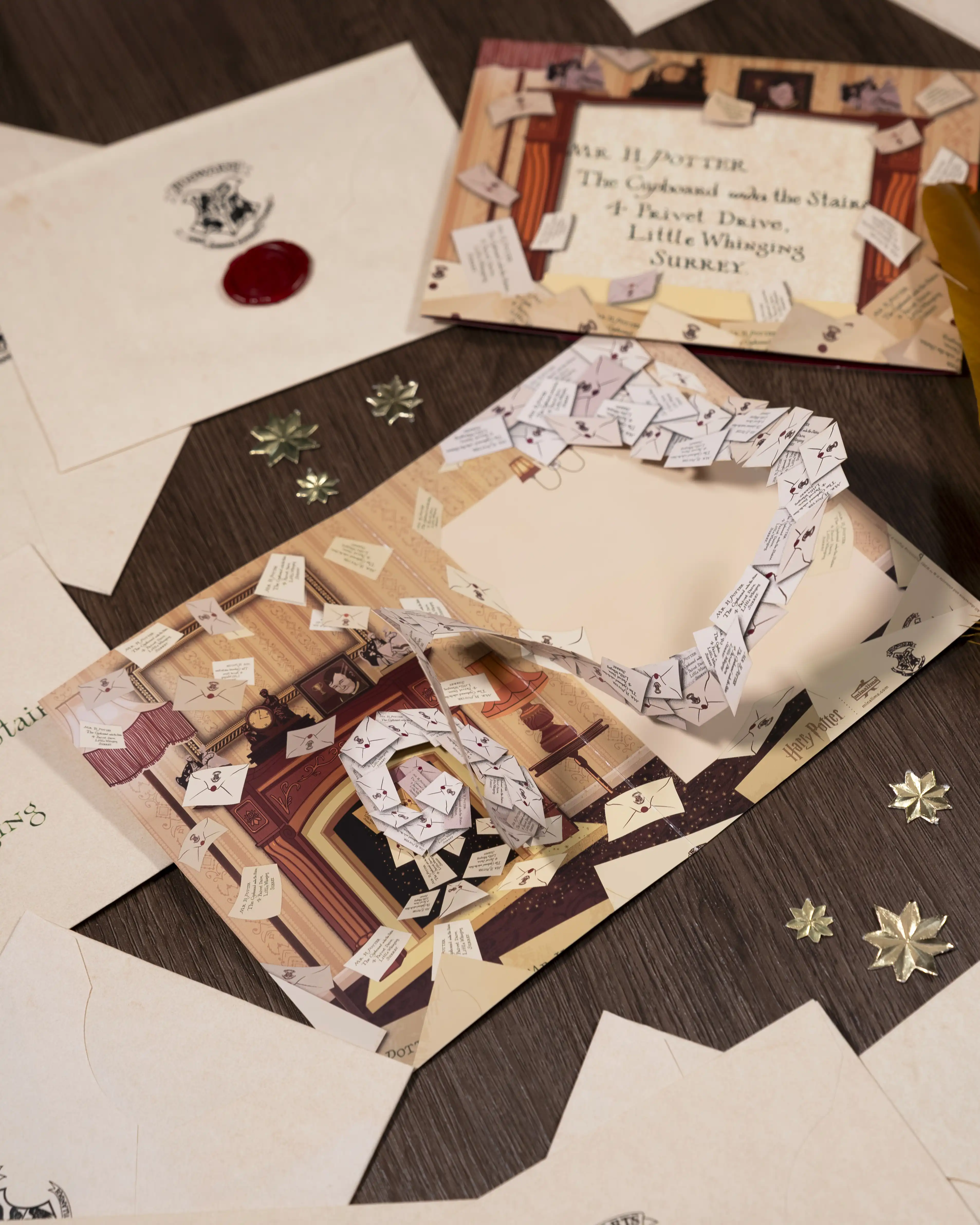 Harry Potter's Hogwarts Acceptance Letter 3D Notecard