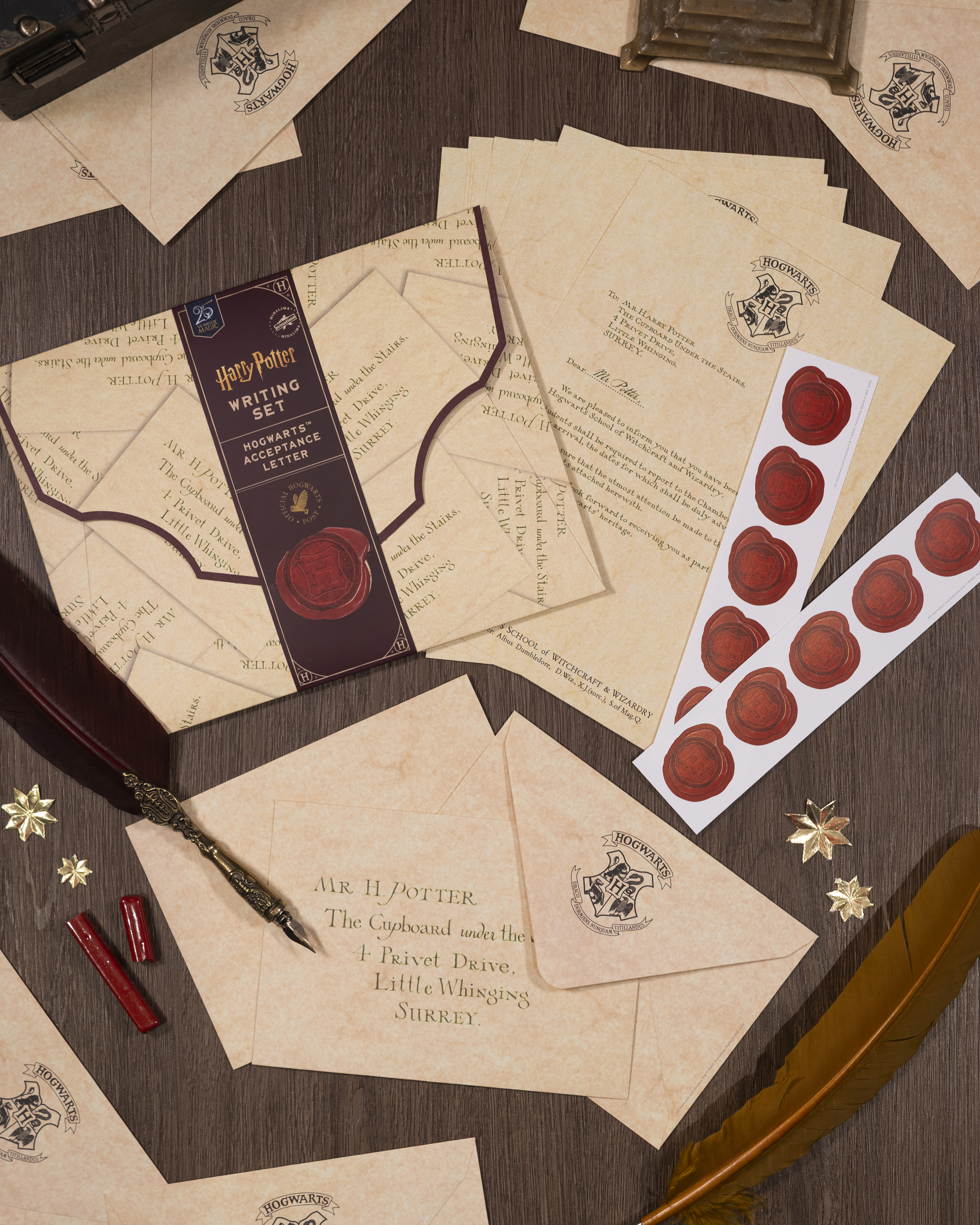 Harry Potter Hogwarts Acceptance Letter Writing Set