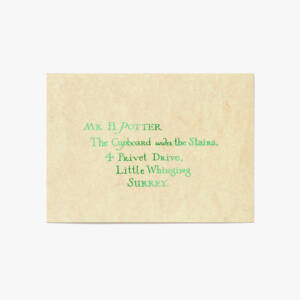Harry Potter Hogwarts Acceptance Letter 3D Notecard
