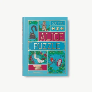 MinaLima Classics 500 piece Alice's Adventures In Wonderland jigsaw puzzle in book-effect box