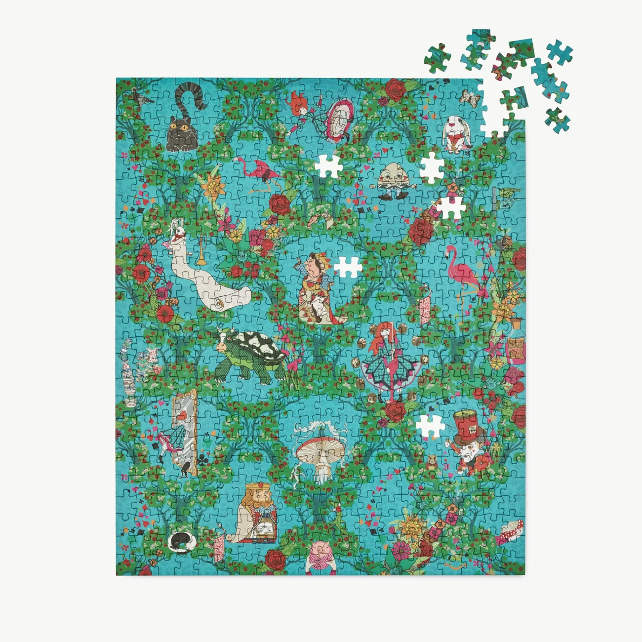 MinaLima Classics 500 piece Alice's Adventures In Wonderland jigsaw puzzle