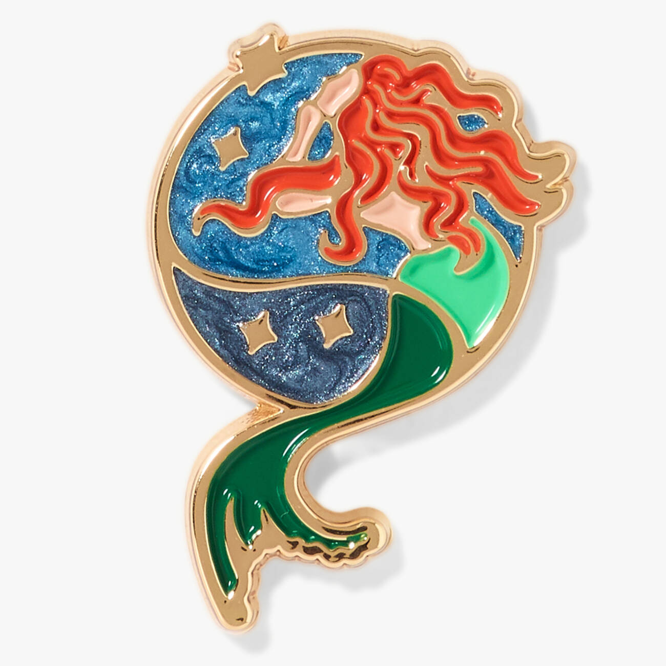 MinaLima Classics The Little Mermaid 'The Fireworks' pin badge