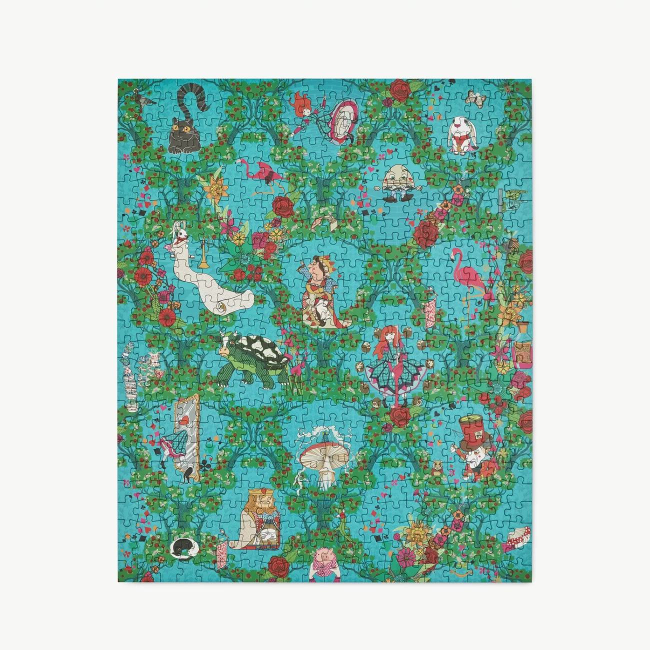 MinaLima Classics 500 piece Alice's Adventures In Wonderland jigsaw puzzle