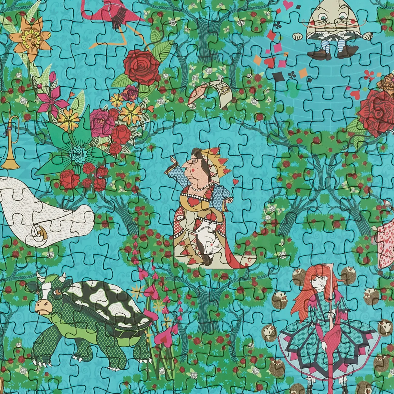 MinaLima Classics 500 piece Alice's Adventures In Wonderland jigsaw puzzle