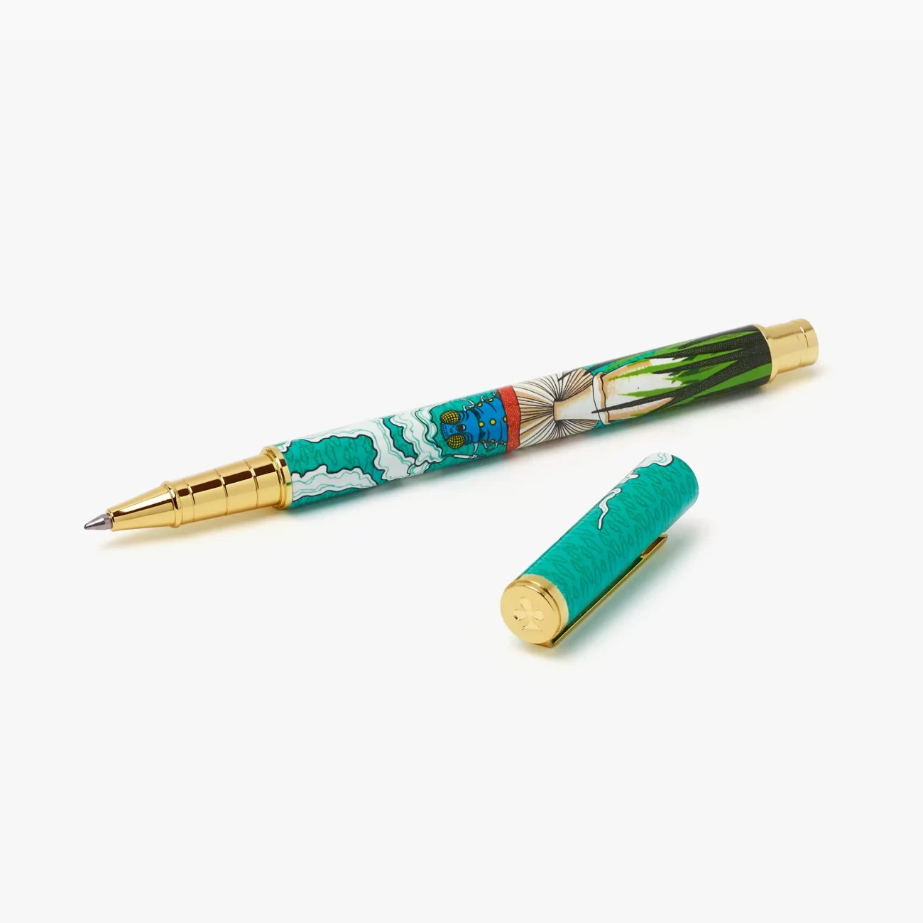 MinaLima Classics ‘Alice’s Adventures in Wonderland’ ballpoint pen with The Caterpillar design