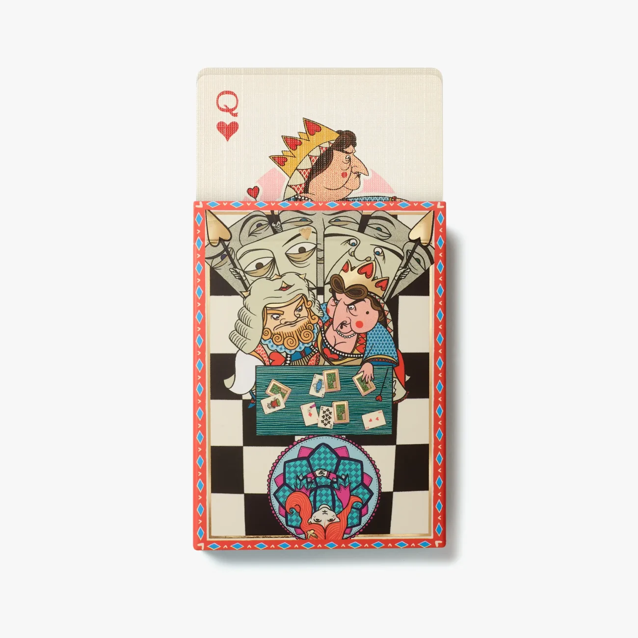 MinaLima Classics ‘Alice’s Adventures in Wonderland’ playing card set - Queen of Hearts
