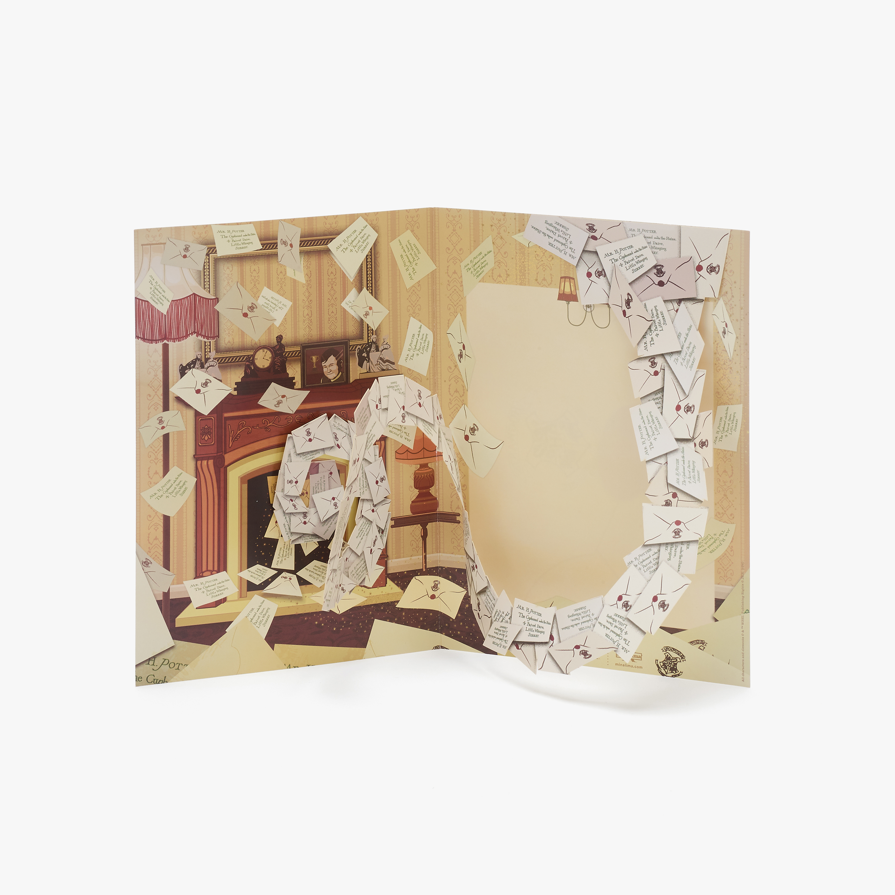 Harry Potter Hogwarts Acceptance Letter 3D Notecard