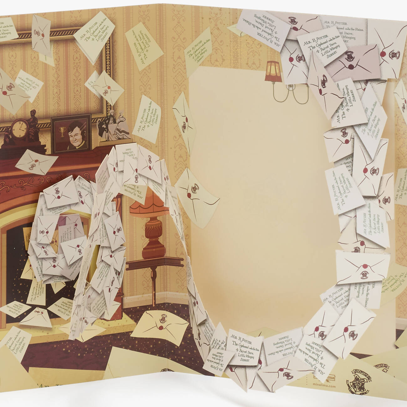 Harry Potter Hogwarts Acceptance Letter 3D Notecard