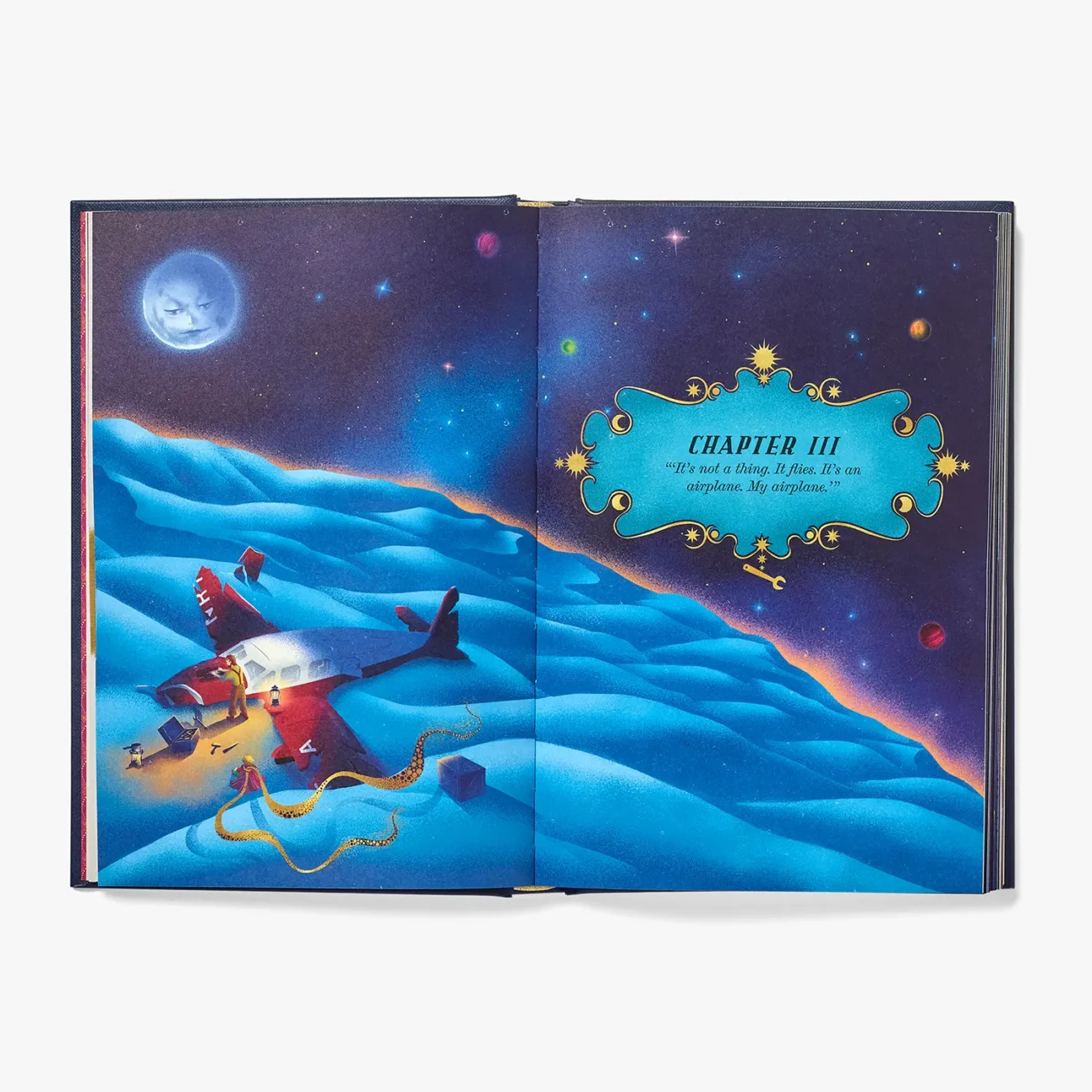 Le Petit Prince (Chapter III) by Antoine de Saint-Exupéry, Illustrated by MinaLima.