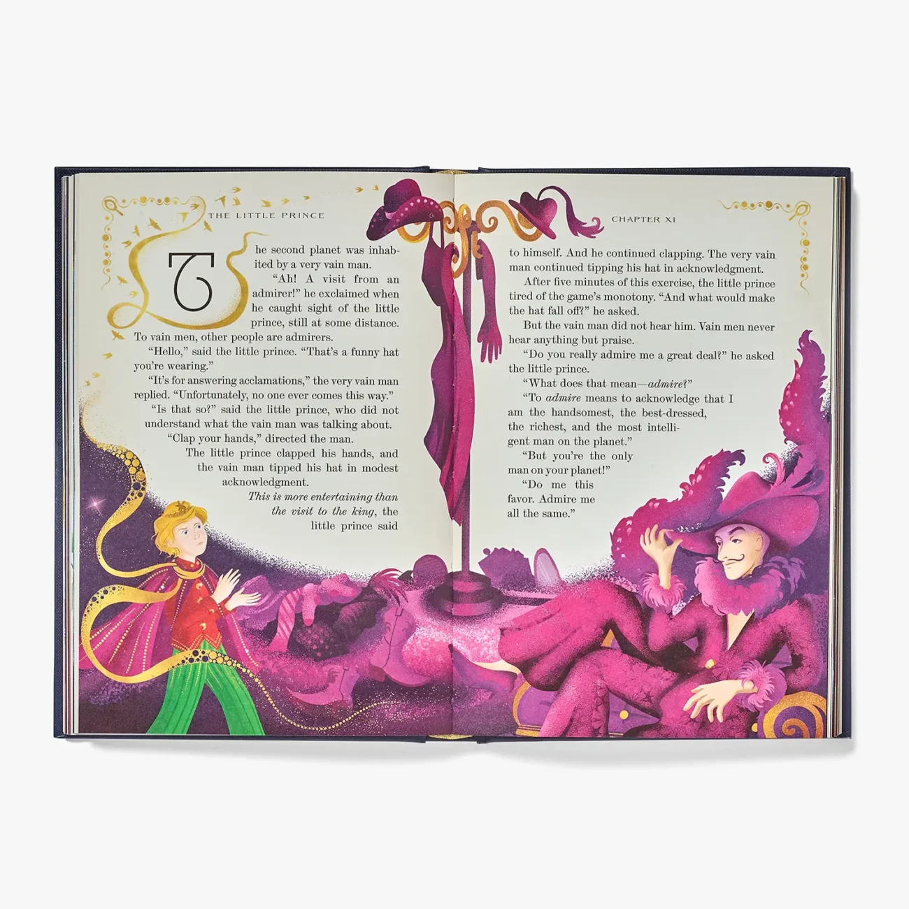 Le Petit Prince by Antoine de Saint-Exupéry, Illustrated by MinaLima - paper-engineered element (chapter XI).