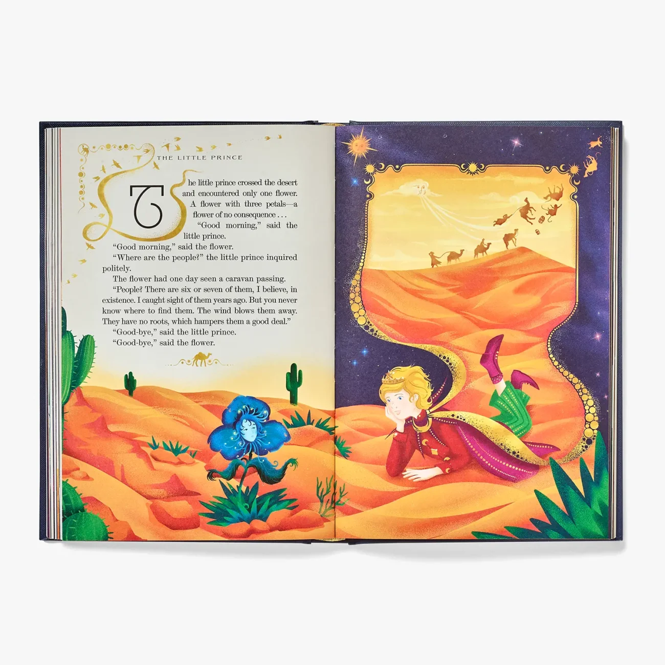 Le Petit Prince by Antoine de Saint-Exupéry, Illustrated by MinaLima - paper-engineered element.