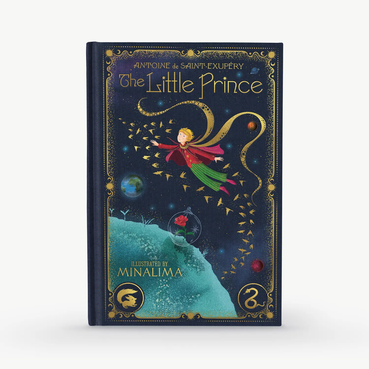 Le Petit Prince by Antoine de Saint-Exupéry, Illustrated by MinaLima.