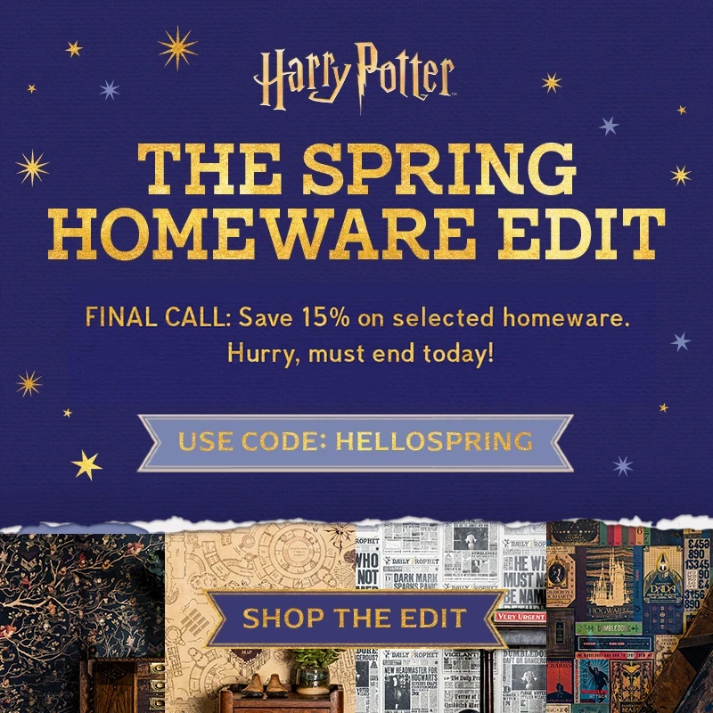 The Spring Homeware Edit - For a limited time only, save 15% on a truly spellbinding collection of home