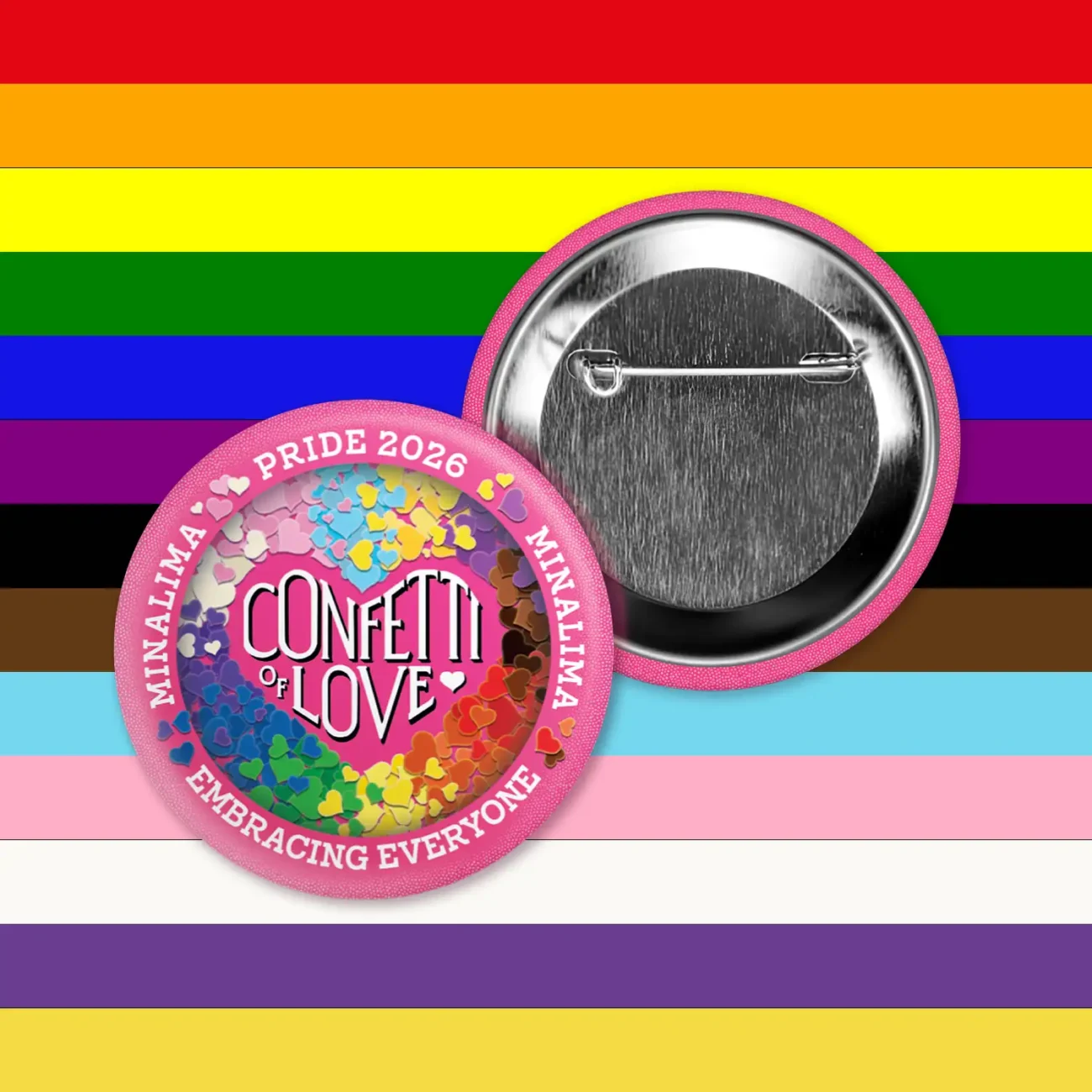 MinaLima Pride 2026 - Confetti of Love, Embracing Everyone