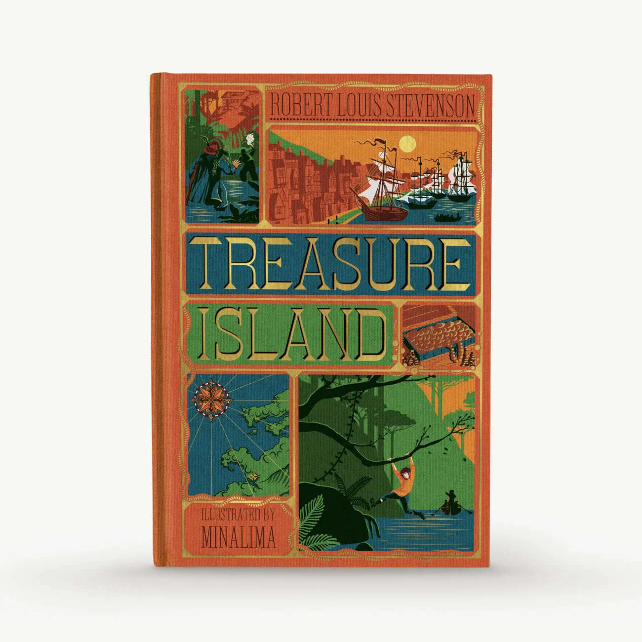 Treasure Island by Robert Louis Stevenson - Illustrated by MinaLima