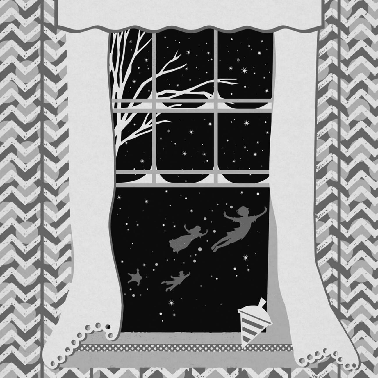 Peter Pan 'Come Away, Come Away' print