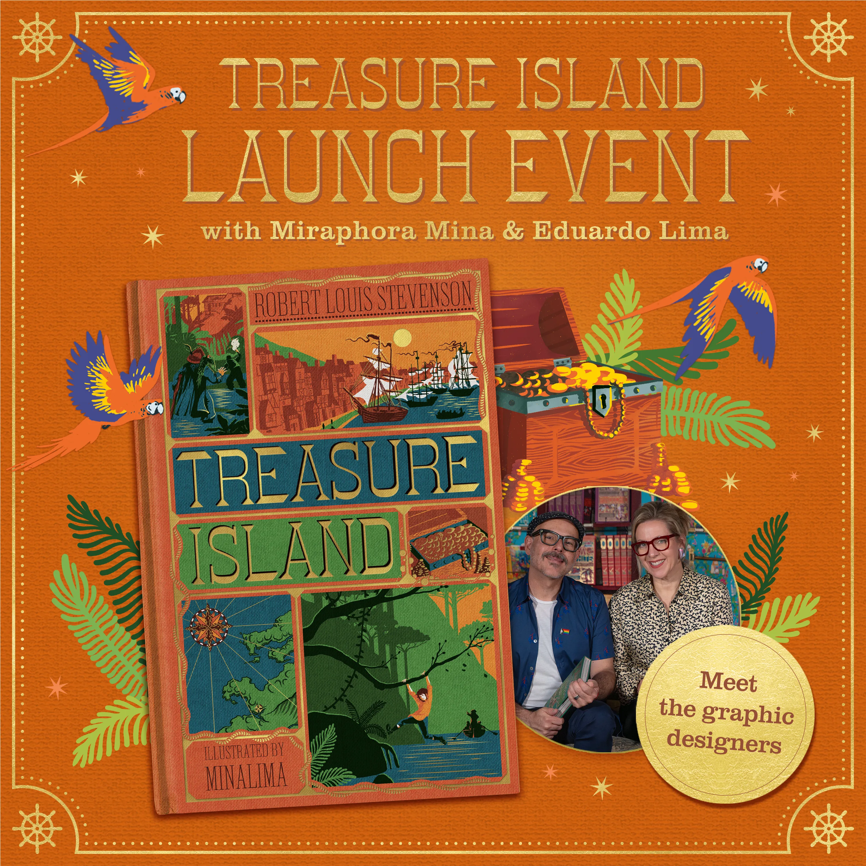 Treasure Island Launch Event with Miraphora Mina & Eduardo Lima - meet the designers!