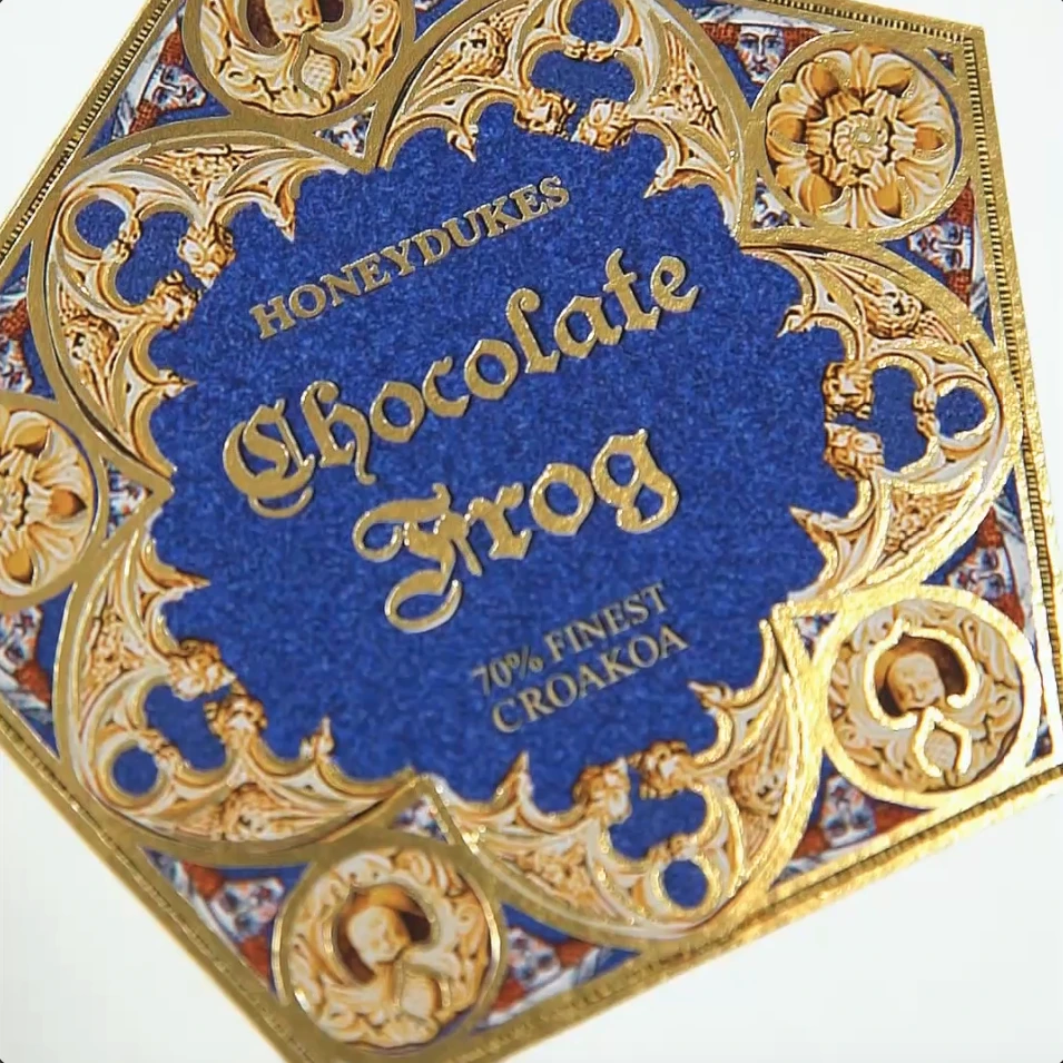 Designing the Chocolate Frog Packaging - MinaLima