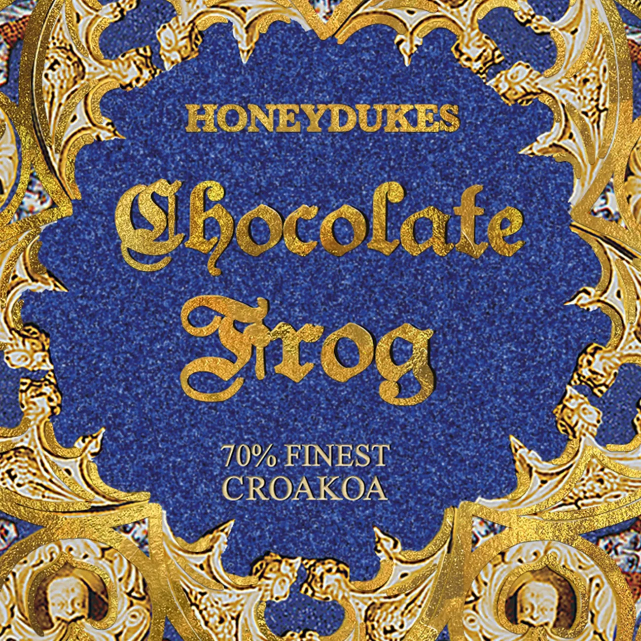 'Designing the Chocolate Frog Packaging' for Harry Potter and the Philosopher's Stone limited edition art print (premium gold-foiled detail)