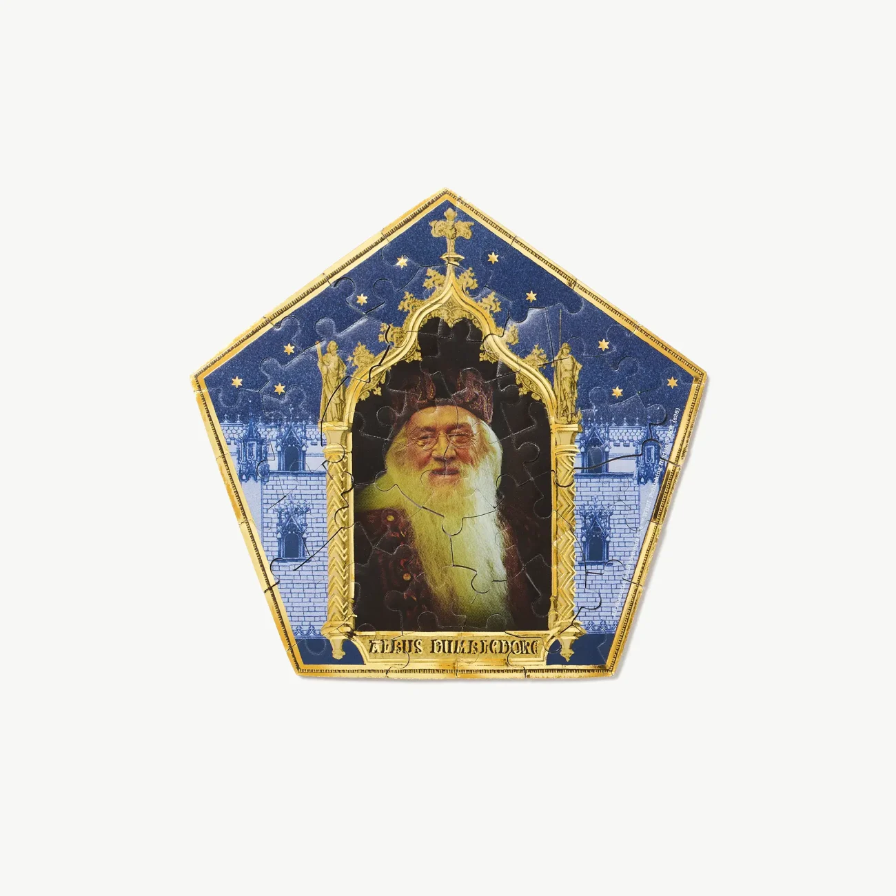 Honeydukes Chocolate Frog double-sided 50-piece Harry Potter jigsaw puzzle (constructed puzzle with Dumbledore card design side up)