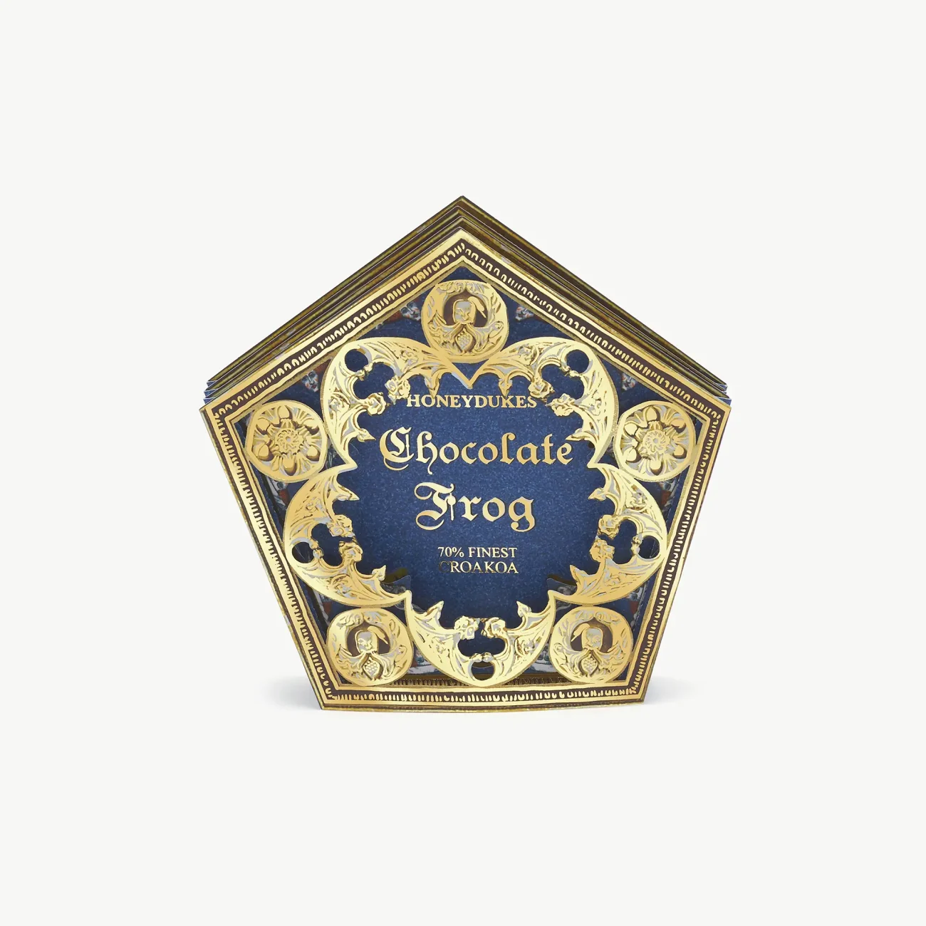 Harry Potter Chocolate Frog packaging pop-up 3D diorama notecard