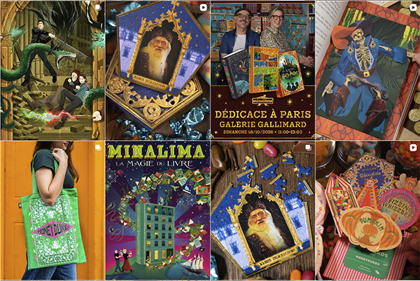 MinaLima instagram array