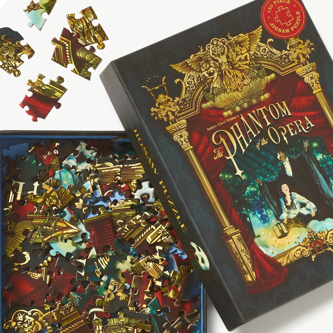 Andrew Lloyd Webber's 'Phantom of the Opera' 150-piece jigsaw puzzle (zoomed-in image)